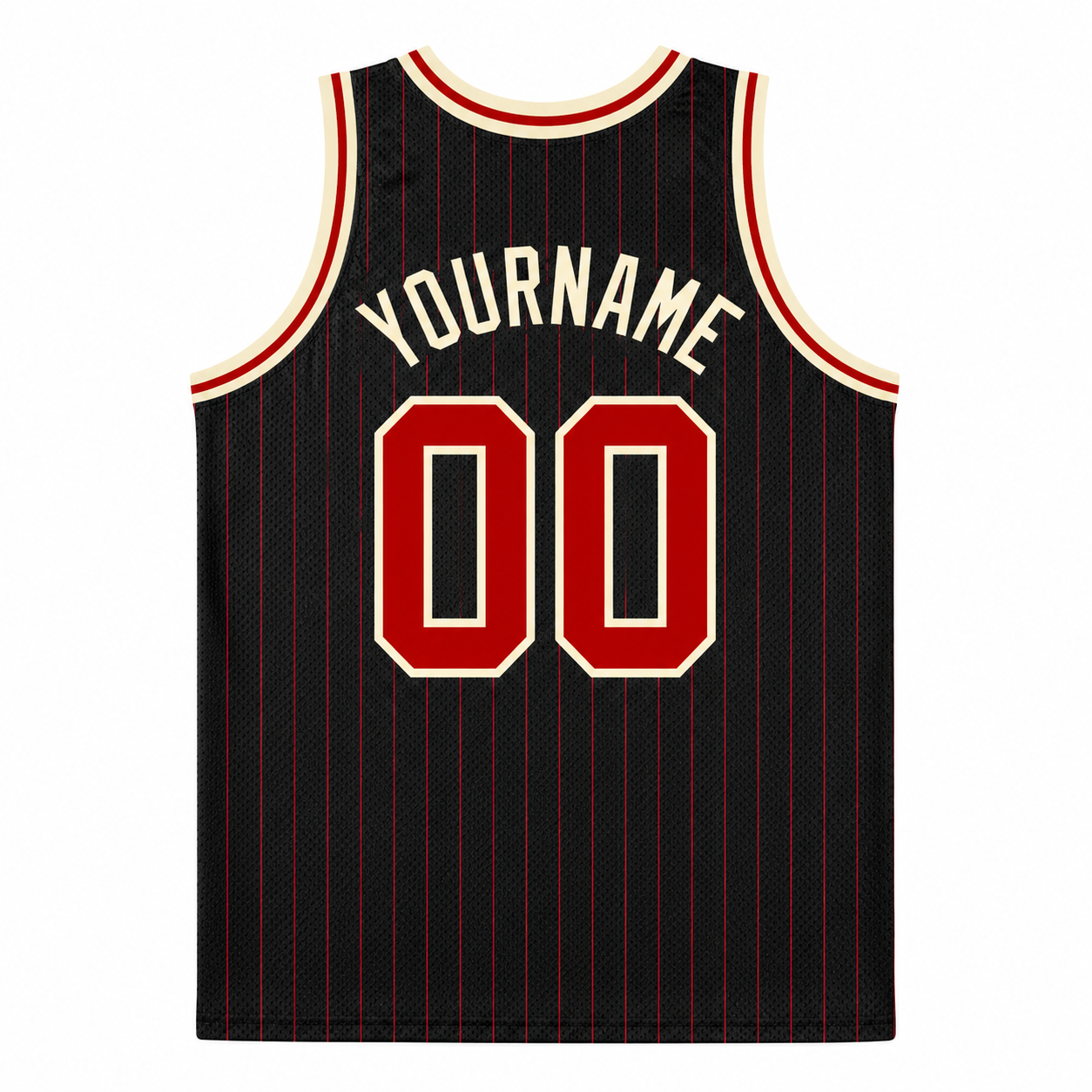 Basketball jersey back
